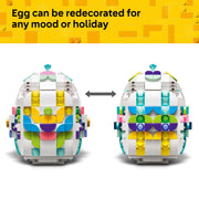 LEGO Decorative Easter Egg Building Toy, 386 Pieces, Multicolor, Ages 9 and Up, 40816