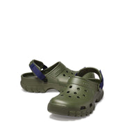 Crocs Offroad Sport Clog, Waterproof Lightweight Croslite Foam, Adjustable Turbo Heel Strap, Rugged Lug Outsole, Unisex, Smoke/Charcoal, 202651-05R