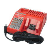 Milwaukee M18 & M12 Multi-Voltage Battery Charger, Red, 48-59-1812