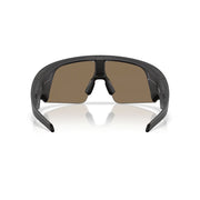 Oakley Meta Vanguard Smartglasses with Meta AI, 12MP Ultra-Wide Camera, Prizm Black Polarized Lenses, White Frame, Bluetooth Audio, IP67 Water-Resistant, 0OW8001-800104-52