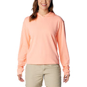 Columbia PFG Solar Stream Hoodie for Ladies - Tiki Pink - XL