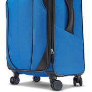 AMERICAN TOURISTER 142354-6188 4 KIX 2.0 Softside Expandable Luggage, Classic Blue, 28 Spinner