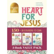 Herron Book Distributor Christian Life Coloring Collection 3-Book Value Pack (Hardcover)
