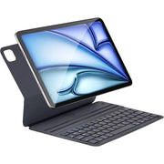 INI Tablet Keyboard Case for iPad Air 11 Inch and iPad Pro 11, Ultra Slim Magnetic Bluetooth Smart Keyboard Folio, Gray, X9