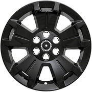 CoastToCoast Impostor 17-Inch 5-Spoke Snap-On Wheel Cover Set, Gloss Black, ABS Plastic, 4 Pieces