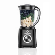 LINKChef Countertop Blender, 450W Motor, 57 oz Jar, 2 Speeds with Pulse, Black