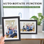 Aursear XG-11 10.1'' WiFi Digital Picture Frame, Electric Smart Digital Photo Frame with 1280x800 IPS Touchscreen, Auto-Rotate, Share Moments Instantly via Free App from Anywhere