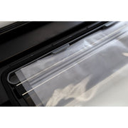 Nesco Deluxe Vacuum Sealer, 11.8-Inch Extra-Wide Seal, Dry and Moist Modes, Built-In Bag Cutter and Roll Storage, Silver, VS-101S