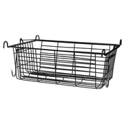 Lumex Walkabout Lite Four-Wheel Rollator Basket, Durable Sturdy Material, Easy Attach and Remove, Lightweight 1 lb, RJ4300-MBKT