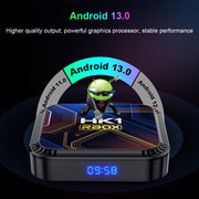 Susay Android TV Box HK1 K8S, 4GB RAM, 64GB ROM, 6K Ultra HD, H.265 Decode, Dual Band WiFi, Bluetooth 5.0, Media Streaming Player