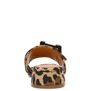 DV Dolce Vita Neeva Women's Leopard Slide Block Heel Sandal, 8MUS