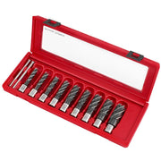 Milwaukee 49-22-8410 Annular Cutter Kit, 9 Cutter, 2 Bits, 11 Pc, Black (49-22-8410)