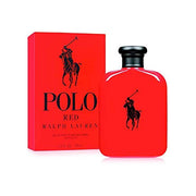 Ralph Lauren PORMTS42 Polo Red Eau de Toilette Spray for Men, 4.2 fl. Ounce