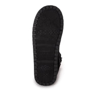 MUK LUKS Women's Truvie Faux Suede Cozy Ankle Bootie, Black, 9
