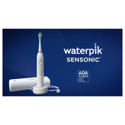Waterpik Sensonic Sonic Electric Toothbrush, Rechargeable, 3 Modes, Contoured Bristle Pattern, Gray, STW-03W027