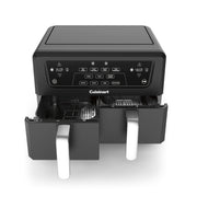 Cuisinart Dual Basket Air Fryer, 11 Qt Total Capacity, 4 Cooking Functions, Sync Finish Technology, Toss Reminder, Auto-Pause, Automatic Warm Mode, ADZ-110