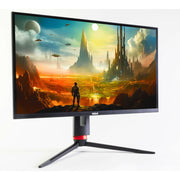RCA 27-Inch Premium Gaming Monitor, 240Hz Refresh Rate, 2560 x 1440p QHD HDR10 Display, 1ms Response Time, RGB LED Backlighting, KVM Support, Black, M27PG135F