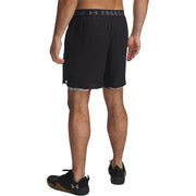 Under Armour Freedom Vanish 2-in-1 Athletic Shorts with Built-In Compression, Black, X-Large, 81519955