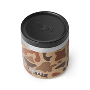 YETI Rambler 8 oz Insulated Food Jar, Double-Wall Vacuum, Leakproof MagVent Lid, Stainless Steel, Wetlands Camo