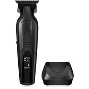 Supreme Trimmer Vader Lite Hair Finishing Trimmer, Cordless Barber Liner with Zero Gap DLC T-Blade, 7000 RPM Motor, 120 Min Runtime, USB-C Fast Charge, Guide Guards, Black, ST3700