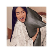 Slip Pure Silk Queen Pillowcase - Charcoal