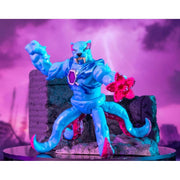 Moose Toys MrBeast Lab Alpha Hybrid Action Figure, Blue Glow-In-The-Dark, Fusion Chamber Playset, Collectible Hybrid Panther, 12 Inch