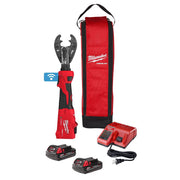 Milwaukee 2978-22O M18 18V Lithium-Ion Cordless FORCE LOGIC 6-Ton Utility Crimping Kit with O-D3 Jaw