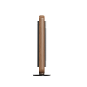 Better Homes & Gardens BH25426575110SH 40'' 5-Speed Oscillating Tower Fan with Remote Control, 3 Wind Modes, 12H Timer, Walnut & Black