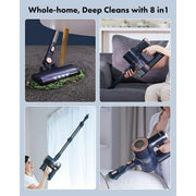 Homeika HA-016-Bule Cordless Vacuum Cleaner, Blue