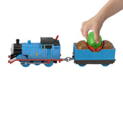 Fisher-Price Thomas & Friends Load & Launch Barrel Delivery Set, Motorized Classic Thomas Engine, 18 ft Track with Tunnel, Bridge, Turntable, and Delivery Warehouse, Ages 3-6