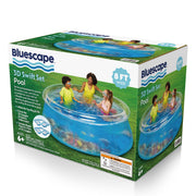 Bluescape 8 ft Transparent 3D Above Ground Round Pool with 2 Pairs of Goggles, Ages 6 and Up, P10108308