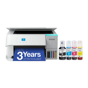 Epson EcoTank ET-2980 Wireless All-in-One Color Supertank Printer, Cartridge-Free Refillable Ink Tanks, 15 PPM, Automatic Two-Sided Printing, 1.44