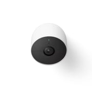 Google Nest Cam Indoor Wired Smart Home Security Camera, Snow