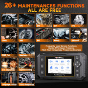 Foxwell NT650 PRO Automotive Diagnostic Tool, Bi-directional Scan, 25+ Maintenance Services, OBDII Code Reader