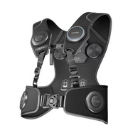 Woojer WJRV4BHNV-101-B HiFi Haptic Vest 4  Compatible with PlayStation (3,4,5) Xbox (Series X, One, 360) Nintendo (Switch, 3DS) - Black