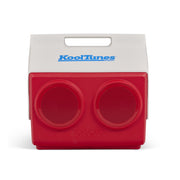 Igloo Playmate KoolTunes 14 Qt Hard Sided Cooler with Built-In Bluetooth Speakers, Red White, 00027736