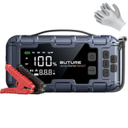 Buture 6000A Car Jump Starter Power Bank with Air Compressor - Portable