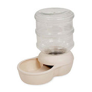 Aspen Pet 4 Gal. Bleached Linen Gravity Dog or Cat Waterer-24578