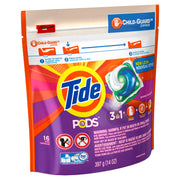 Tide PODS Liquid Laundry Detergent Pacs, Spring Meadow, 16 count