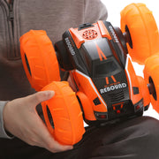 New Bright Super Rebound Battery Remote Control Orange Stunt Vehicle