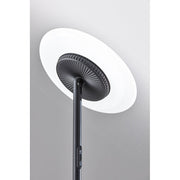 Simplee Adesso HW-F4015RB RGB Black Floor Lamp, 6 Automatic Color Modes, 12W LED, 1000 Lumens, 71 Inch, Modern Design