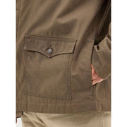 Wrangler Men's Western Lined Barn Coat, Quilted Flannel Lining, Morel Brown, Medium, 112367636