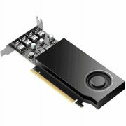 PNY NVIDIA RTX A1000 Professional Graphics Board, 8GB GDDR6, Ampere Architecture, Small Form Factor, 4 Mini DisplayPort Outputs, VCNRTXA1000ATX-B