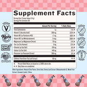 Legendairy Milk Shes Electric Cola Energy Drink Mix, Sugar-Free, Calorie-Free, Natural Green Tea Caffeine, Vitamins B6 & B12, Electrolytes, Vintage Cola Flavor, 3.6 oz, 10510