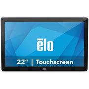 Elo Touch Solutions 2202L 22-Inch Touchscreen Monitor, Full HD 1920x1080, TouchPro PCAP Technology, 10-Touch Multi-Touch, HDMI USB VGA, Black, E126096