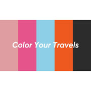 Gowill 9-Piece Luggage Set, Hard ABS Shell, 20/24/28 Inch Suitcases with 6 Organizing Bags, 360 Spinner Wheels, Blue or Rose