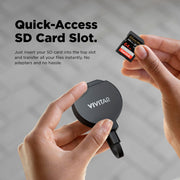 Vivitar Creator Series USB 3.0 Universal Card Reader for iPhone, iPad, Mac & PC