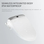 LEIVI B011-01 Electric Bidet Smart Toilet Seat with Dual Control Mode, Adjustable Warm Water and Air Dryer, White