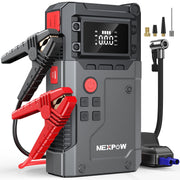 NEXPOW 3500A Car Jump Starter with 3500A Peak Current, 150 PSI Air Compressor, Emergency LED Light, USB Charging Port, Portable 12V Battery Booster for Gas up to 9.0L and Diesel up to 8.0L Engines