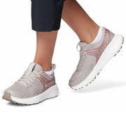 Columbia Women's Konos TRS Hiking Shoes, Lightweight Breathable Mesh, Soft Taupe Sea Salt, Size 8, Trail Running, Omni-MAX Plus Cushioning, Adapt Trax Outsole, 208112